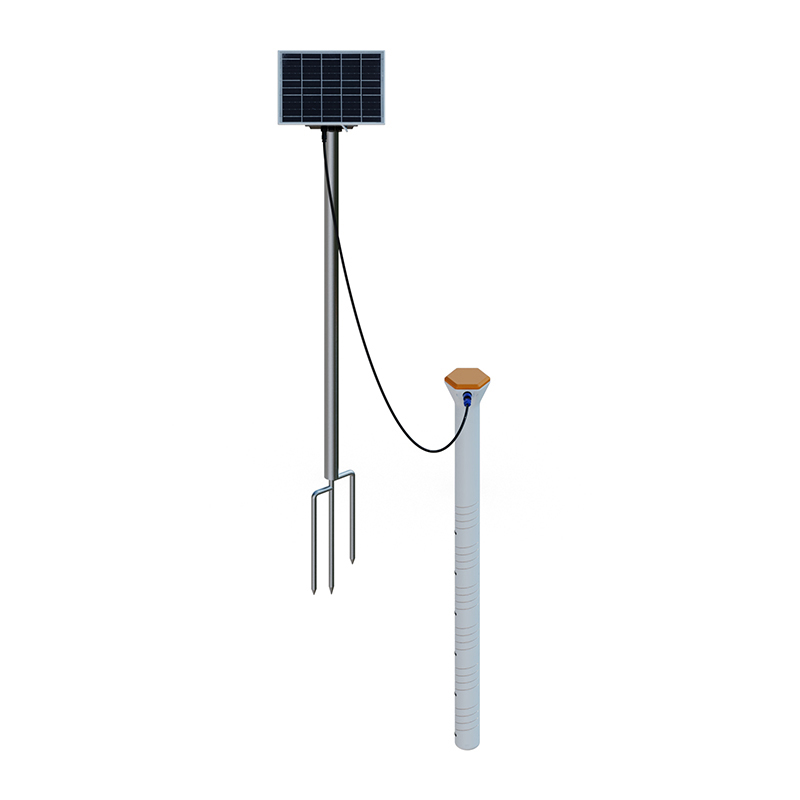 土壤墑情監測站實現剖面溫濕度電導率自動監測