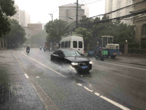 安徽遭遇大暴雨，土壤墑情持續過多